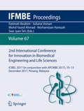 Cover: 2nd International Conference for Innovation in Biomedical Engineering and Life Sciences - Springer