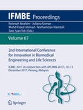 Cover: 2nd International Conference for Innovation in Biomedical Engineering and Life Sciences - Springer