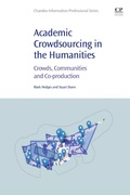 Cover: Academic Crowdsourcing in the Humanities - Chandos Publishing
