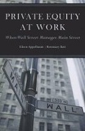 Cover: Private Equity at Work - Russell Sage Foundation