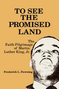 Cover: To See the Promised Land - Mercer University Press