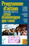 Cover: Programme d'Action pour Faire Face a la Crise Economique Qui Vient - Pathfinder Books Ltd
