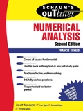 Cover: Schaum's Outline of Numerical Analysis - Schaum Outline Series