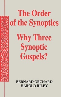 Enlarge image Cover: Order of the Synoptics - Mercer University Press