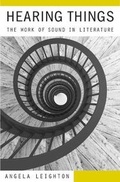 Cover: Hearing Things - Harvard University Press