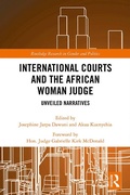 Cover: International Courts and the African Woman Judge - Routledge