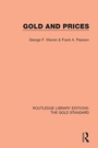 Cover: Gold and Prices - Routledge