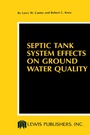 Cover: Septic Tank System Effects on Ground Water Quality - Routledge