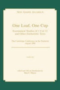 Cover: One Loaf, One Cup - Mercer University Press
