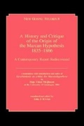Cover: History and Critique of the Origin of the Marcan Hypothesis, 1835-1866 - Mercer University Press
