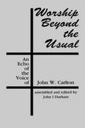 Cover: Worship Beyond the Usual - Mercer University Press
