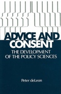 Cover: Advice and Consent - Russell Sage Foundation
