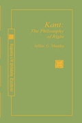 Cover: Kant: Philosophy of Right - Mercer University Press