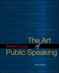 Cover: The Art of Public Speaking with Media Ops Setup ISBN Lucas - McGraw Hill Higher Education
