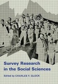 Cover: Survey Research in the Social Sciences - Russell Sage Foundation