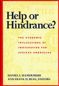 Enlarge image Cover: Help or Hindrance? - Russell Sage Foundation