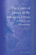 Cover: The Court of Justice of the European Union - Martinus Nijhoff