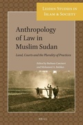 Cover: Anthropology of Law in Muslim Sudan - Brill
