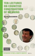 Cover: Ten Lectures on Cognitive Construction of Meaning - Brill