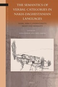 Cover: The Semantics of Verbal Categories in Nakh-Daghestanian Languages - Brill