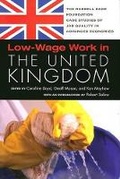 Cover: Low-wage Work in United Kingdom - Russell Sage Foundation