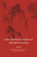 Cover: The Constitution of Ancient China - Princeton University Press