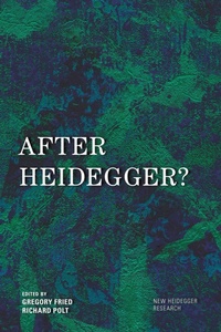 Enlarge image Cover: After Heidegger? - Rowman & Littlefield Publishers