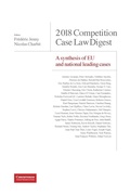 Cover: 2018 Competition Case Law Digest - Institute of Competition Law