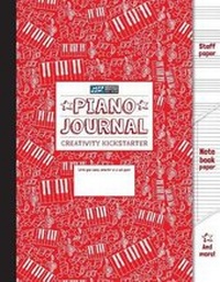 Abbildung von: Piano Journal and Creativity Kickstarter (Red) - Meridee Winters Publishing