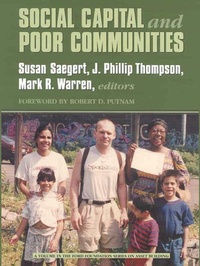 Enlarge image Cover: Social Capital and Poor Communities - Russell Sage Foundation