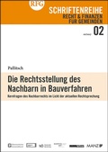 Cover: Die Rechtsstellung des Nachbarn in Bauverfahren - Manz