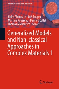 Abbildung von: Generalized Models and Non-classical Approaches in Complex Materials 1 - Springer