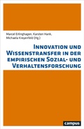 Cover: Innovation und Wissenstransfer in der empirischen Sozial- und Verhaltensforschung - Campus