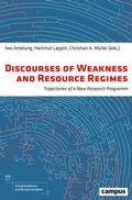 Cover: Discourses of Weakness and Resource Regimes - Campus