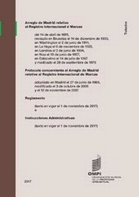 Abbildung von: Arreglo de Madrid Relativo Al Registro Internacional de Marcas - World Intellectual Property Organization
