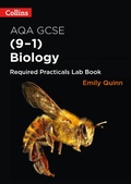 Cover: AQA GCSE Biology (9-1) Required Practicals Lab Book - Collins