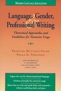 Cover: Language, Gender, and Professional Writing - Modern Language Association of America