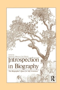 Enlarge image Cover: Introspection in Biography - Routledge