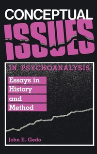 Enlarge image Cover: Conceptual Issues in Psychoanalysis - Analytic Press,U.S.
