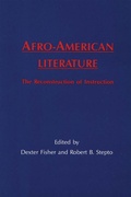 Cover: Afro-American Literature - Modern Language Association of America