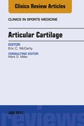 Cover: Articular Cartilage, An Issue of Clinics in Sports Medicine - Elsevier