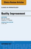 Cover: Quality Improvement, An Issue of Clinics in Perinatology - Elsevier