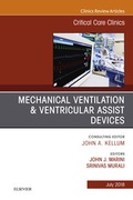 Cover: Mechanical Ventilation/Ventricular Assist Devices, An Issue of Critical Care Clinics - Elsevier