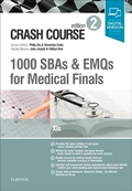 Cover: Crash Course: 1000 SBAs and EMQs for Medical Finals - Elsevier