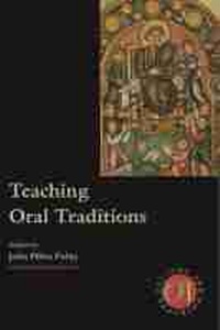 Enlarge image Cover: Teaching Oral Traditions - Modern Language Association of America