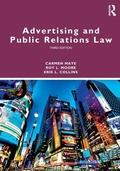 Cover: Advertising and Public Relations Law - Routledge