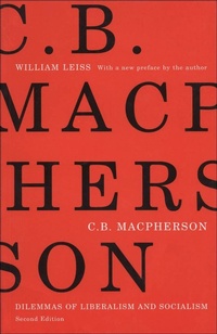 Enlarge image Cover: C.B. Macpherson - MQUP