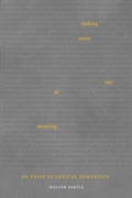 Cover: Making Sense out of Meaning - MQUP