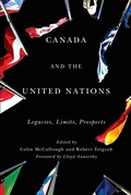 Cover: Canada and the United Nations - De Gruyter