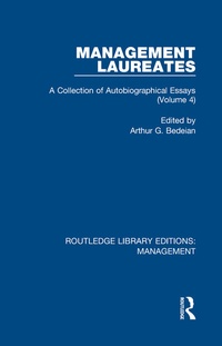 Enlarge image Cover: Management Laureates - Routledge